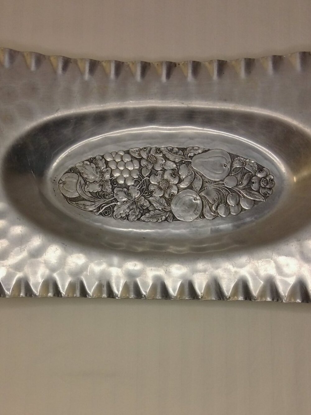 Cromwell Hand Wrought Aluminum Tray